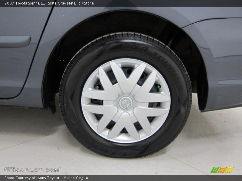 Slate Gray Metallic / Stone 2007 Toyota Sienna LE