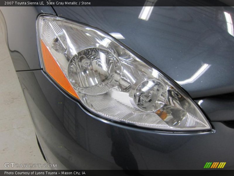 Slate Gray Metallic / Stone 2007 Toyota Sienna LE