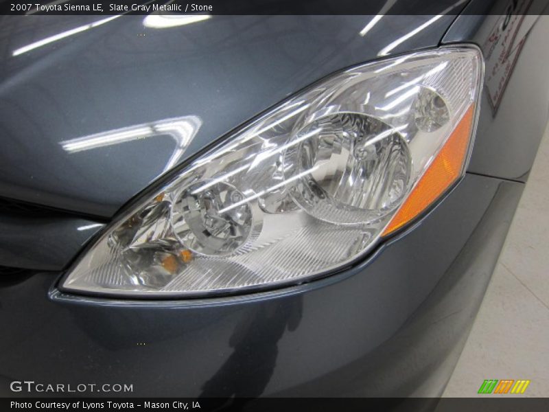 Slate Gray Metallic / Stone 2007 Toyota Sienna LE