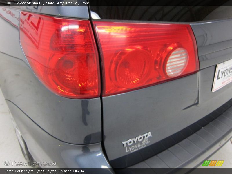 Slate Gray Metallic / Stone 2007 Toyota Sienna LE