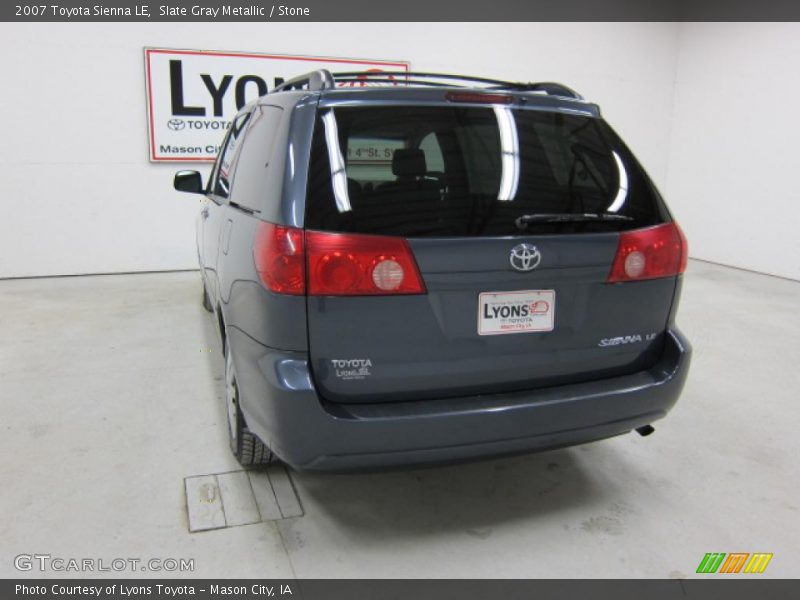 Slate Gray Metallic / Stone 2007 Toyota Sienna LE