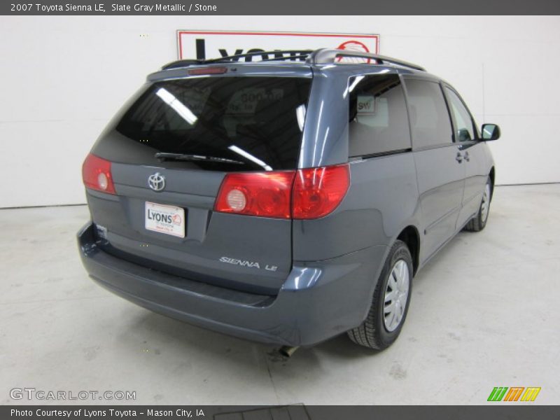 Slate Gray Metallic / Stone 2007 Toyota Sienna LE
