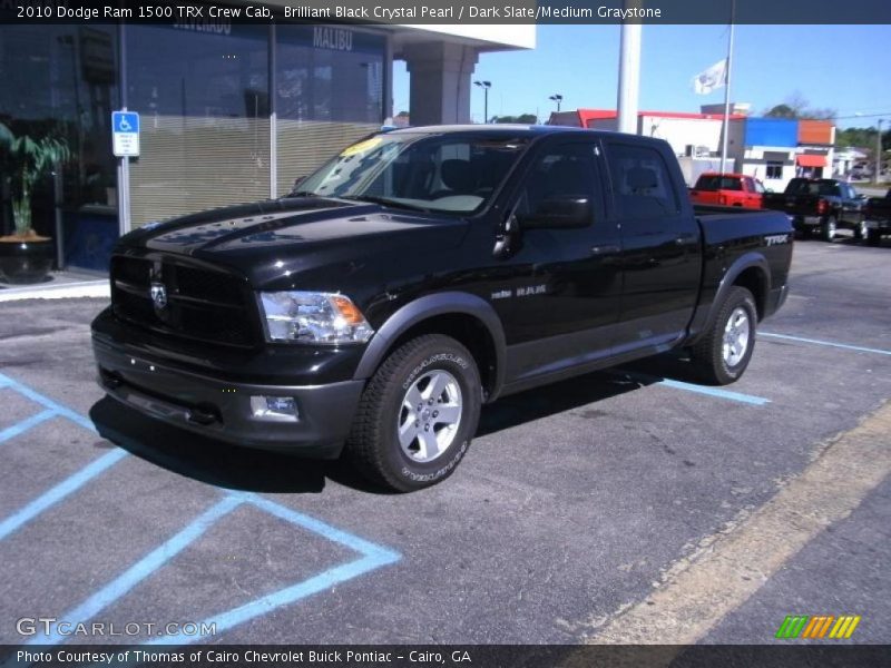 Brilliant Black Crystal Pearl / Dark Slate/Medium Graystone 2010 Dodge Ram 1500 TRX Crew Cab