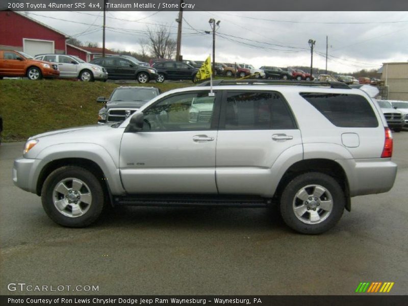 Titanium Metallic / Stone Gray 2008 Toyota 4Runner SR5 4x4