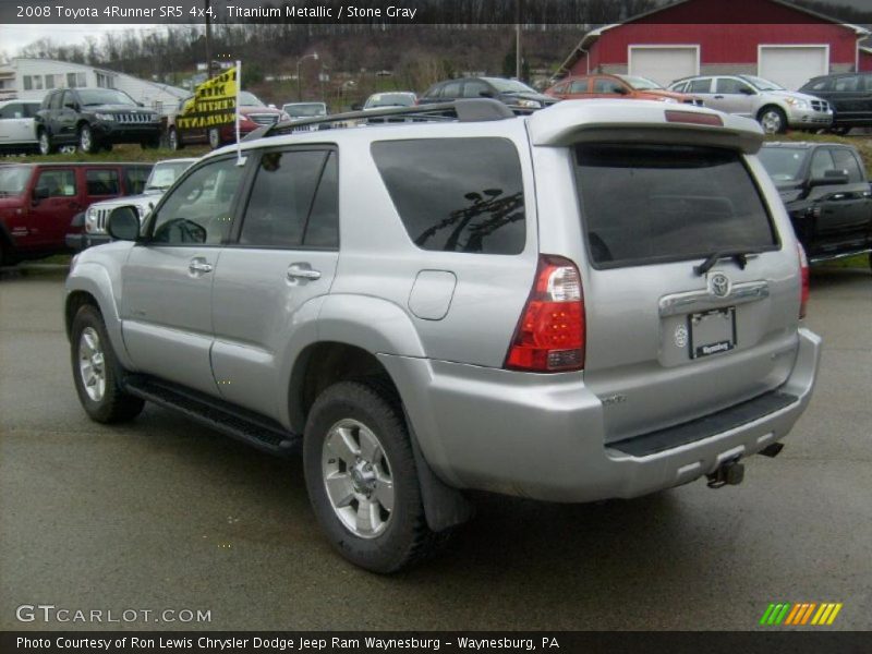 Titanium Metallic / Stone Gray 2008 Toyota 4Runner SR5 4x4