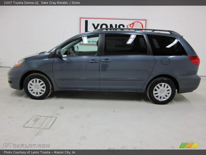 Slate Gray Metallic / Stone 2007 Toyota Sienna LE