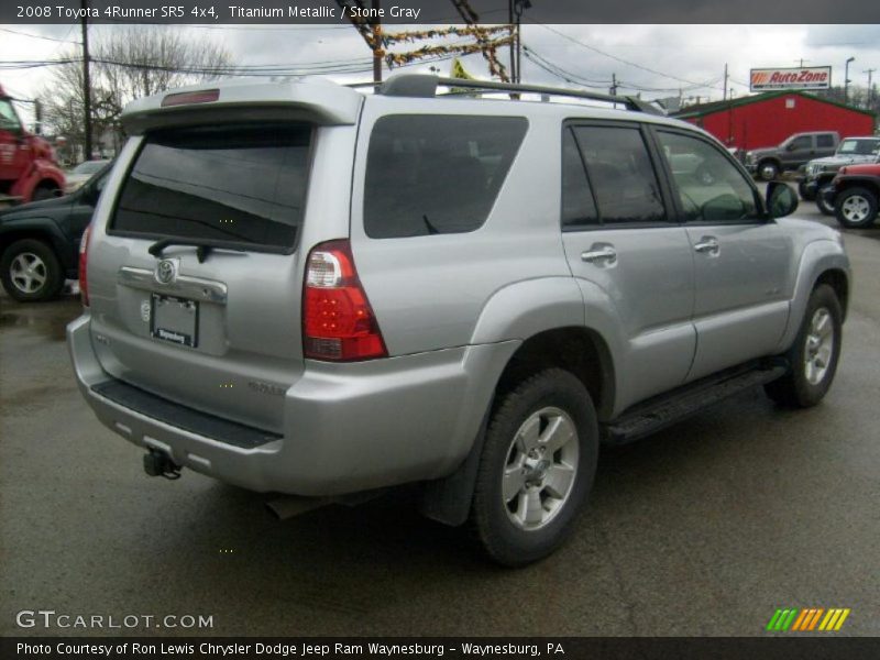 Titanium Metallic / Stone Gray 2008 Toyota 4Runner SR5 4x4