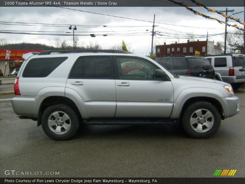 Titanium Metallic / Stone Gray 2008 Toyota 4Runner SR5 4x4