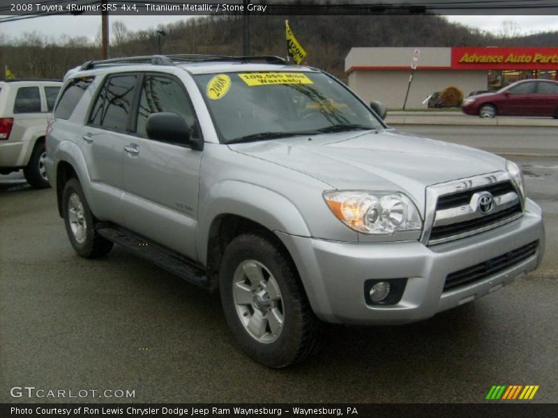 Titanium Metallic / Stone Gray 2008 Toyota 4Runner SR5 4x4