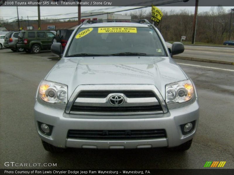 Titanium Metallic / Stone Gray 2008 Toyota 4Runner SR5 4x4