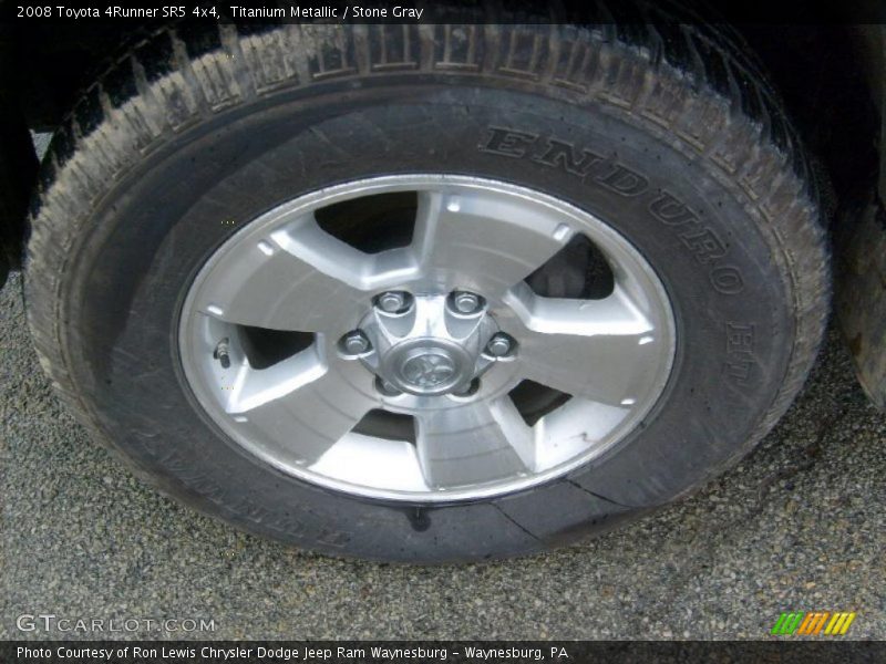 Titanium Metallic / Stone Gray 2008 Toyota 4Runner SR5 4x4