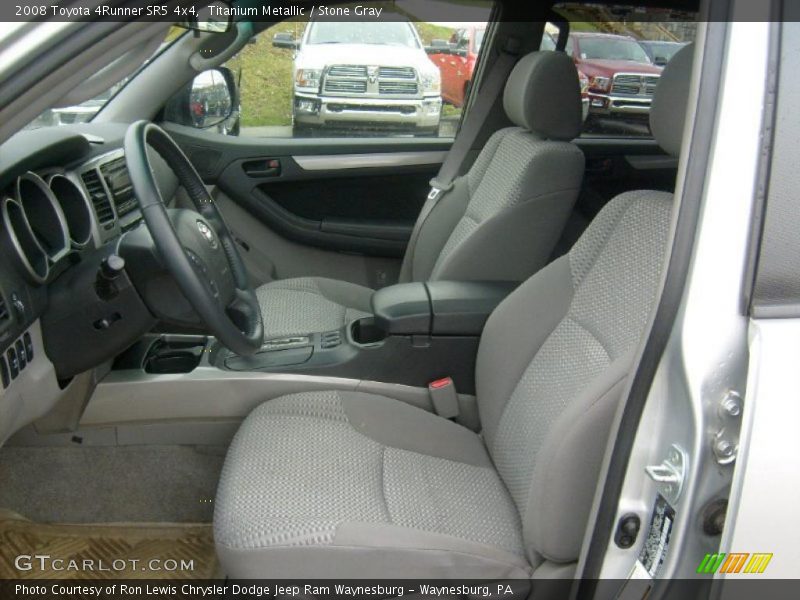 Titanium Metallic / Stone Gray 2008 Toyota 4Runner SR5 4x4