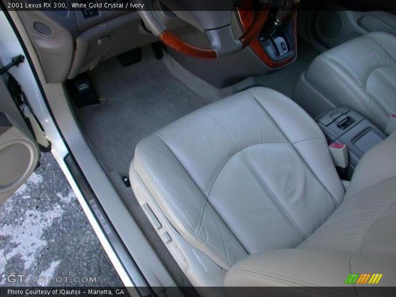 White Gold Crystal / Ivory 2001 Lexus RX 300
