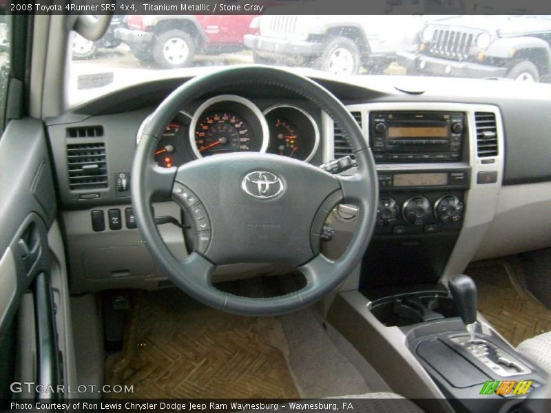Titanium Metallic / Stone Gray 2008 Toyota 4Runner SR5 4x4