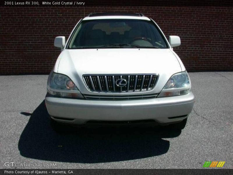 White Gold Crystal / Ivory 2001 Lexus RX 300