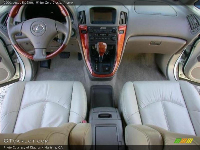 White Gold Crystal / Ivory 2001 Lexus RX 300