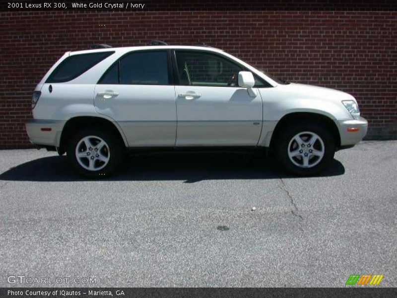 White Gold Crystal / Ivory 2001 Lexus RX 300