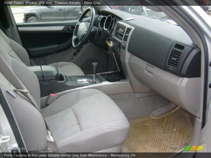 Titanium Metallic / Stone Gray 2008 Toyota 4Runner SR5 4x4