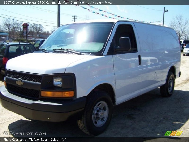 Summit White / Medium Pewter 2007 Chevrolet Express 2500 Commercial Van