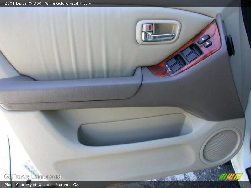 White Gold Crystal / Ivory 2001 Lexus RX 300