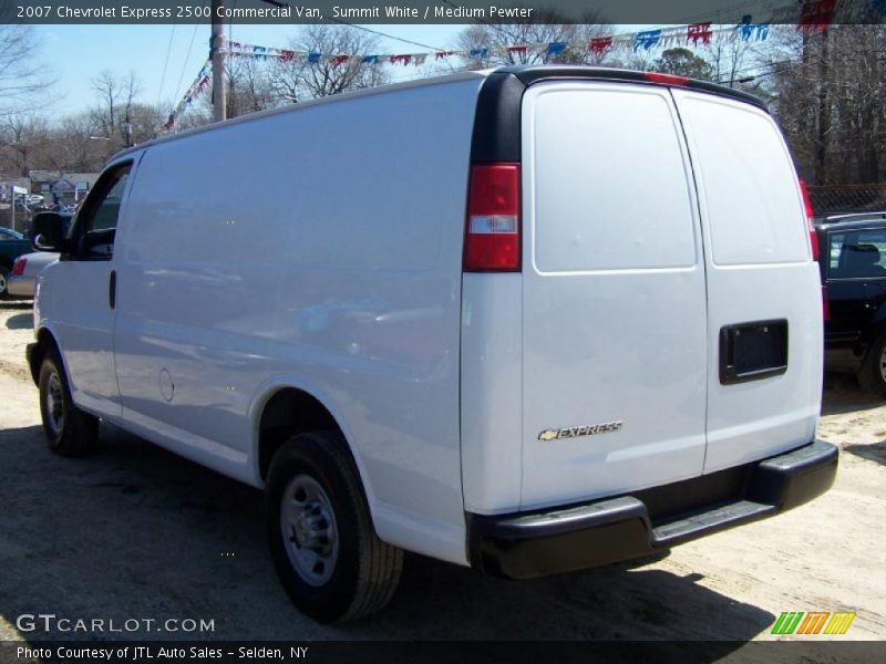 Summit White / Medium Pewter 2007 Chevrolet Express 2500 Commercial Van