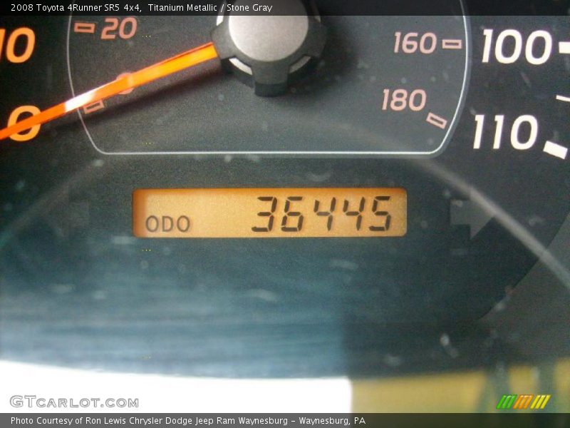Titanium Metallic / Stone Gray 2008 Toyota 4Runner SR5 4x4