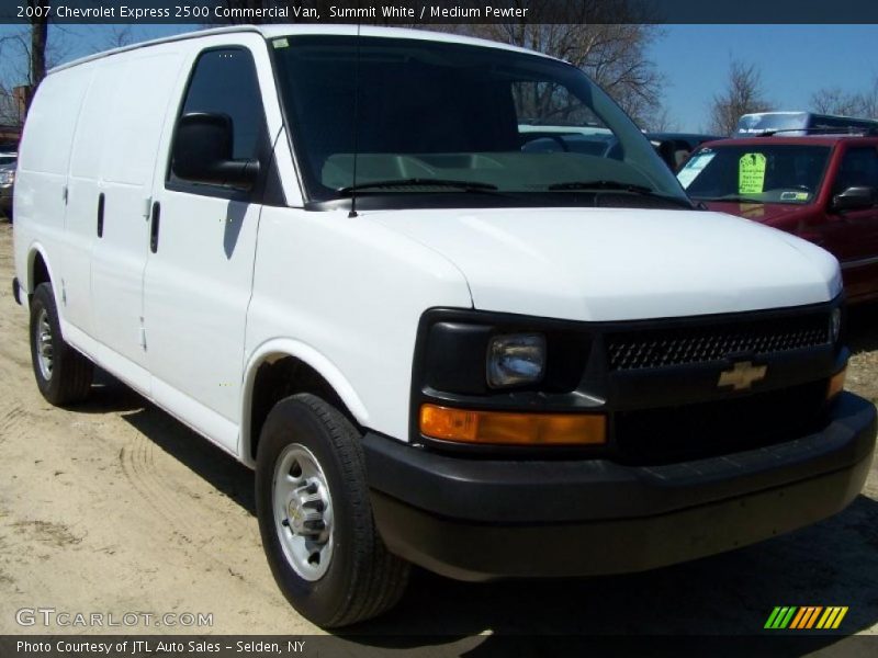 Summit White / Medium Pewter 2007 Chevrolet Express 2500 Commercial Van