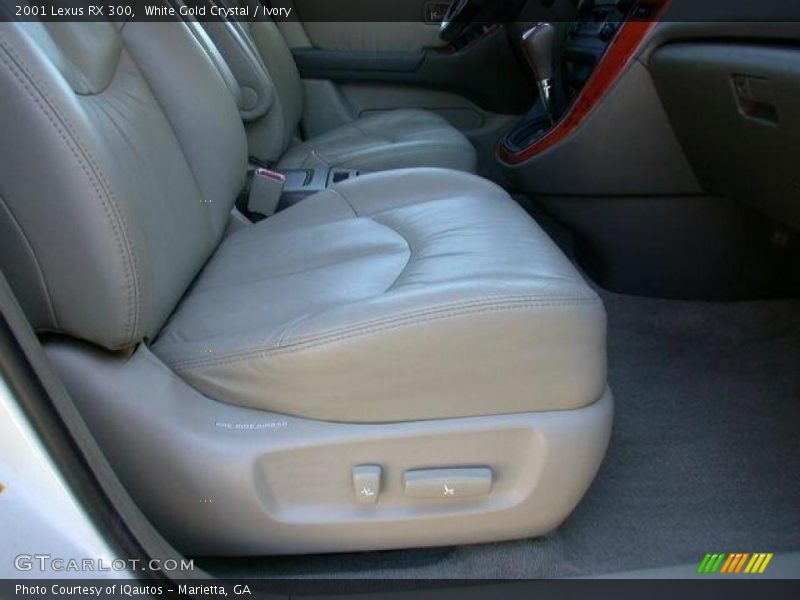 White Gold Crystal / Ivory 2001 Lexus RX 300