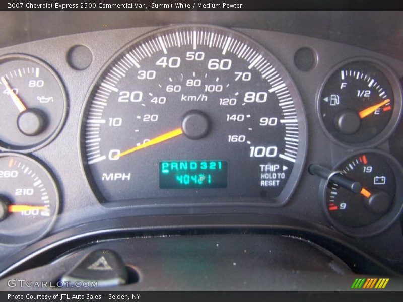 Summit White / Medium Pewter 2007 Chevrolet Express 2500 Commercial Van