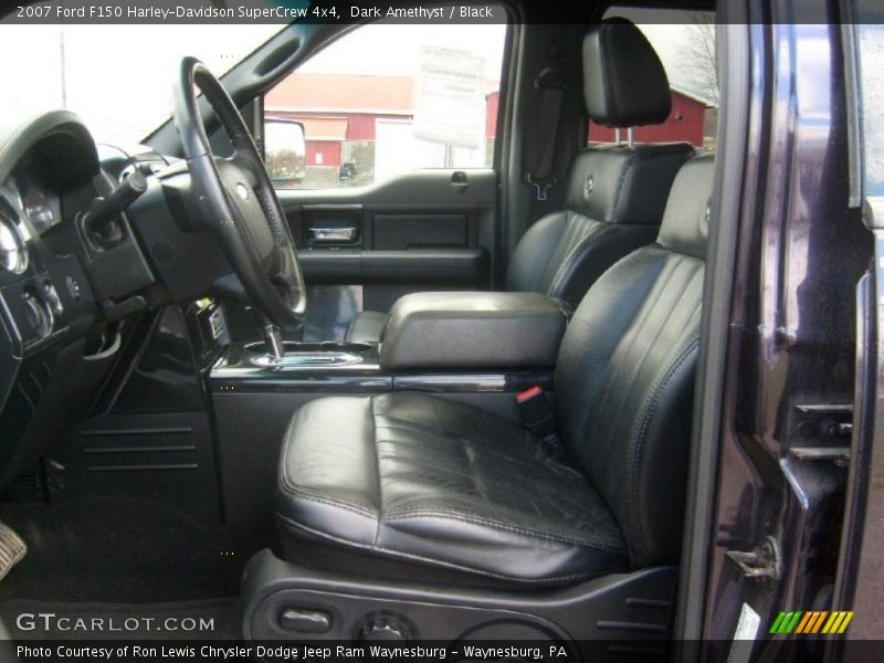  2007 F150 Harley-Davidson SuperCrew 4x4 Black Interior