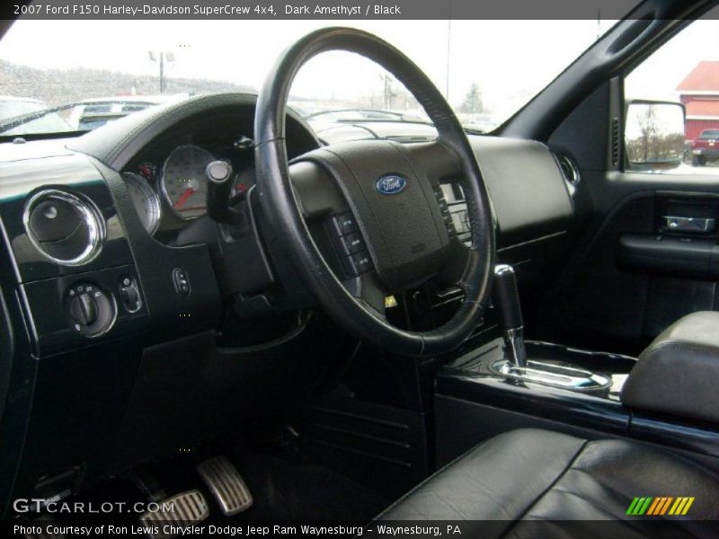 Dark Amethyst / Black 2007 Ford F150 Harley-Davidson SuperCrew 4x4