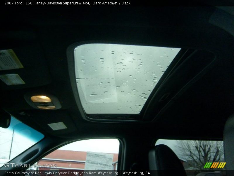 Dark Amethyst / Black 2007 Ford F150 Harley-Davidson SuperCrew 4x4