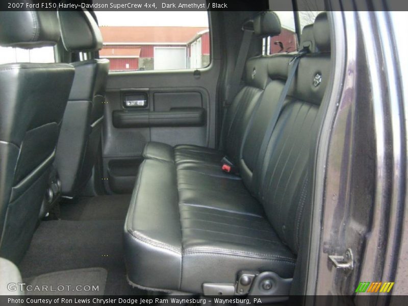  2007 F150 Harley-Davidson SuperCrew 4x4 Black Interior
