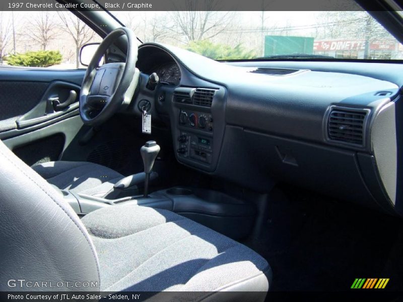 Black / Graphite 1997 Chevrolet Cavalier Coupe