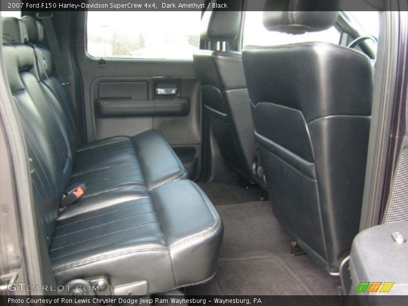 Dark Amethyst / Black 2007 Ford F150 Harley-Davidson SuperCrew 4x4