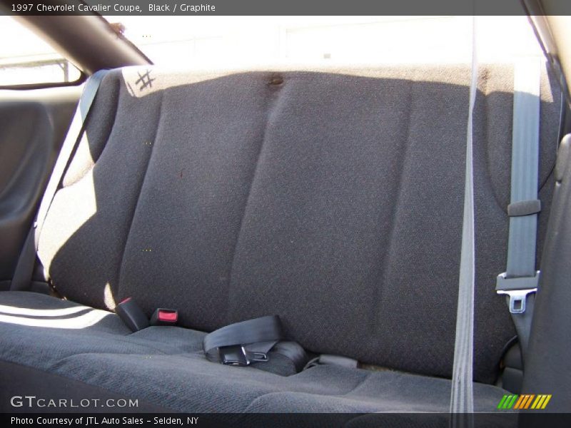 Black / Graphite 1997 Chevrolet Cavalier Coupe