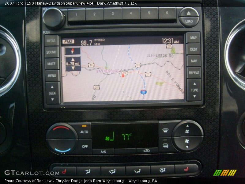 Navigation of 2007 F150 Harley-Davidson SuperCrew 4x4
