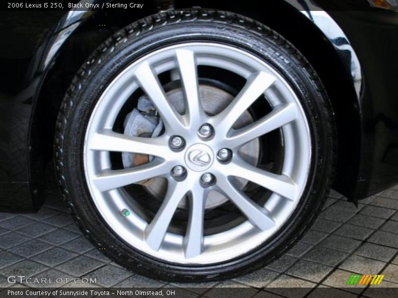 Black Onyx / Sterling Gray 2006 Lexus IS 250