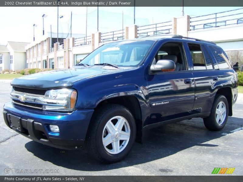 Indigo Blue Metallic / Dark Pewter 2002 Chevrolet TrailBlazer LTZ 4x4