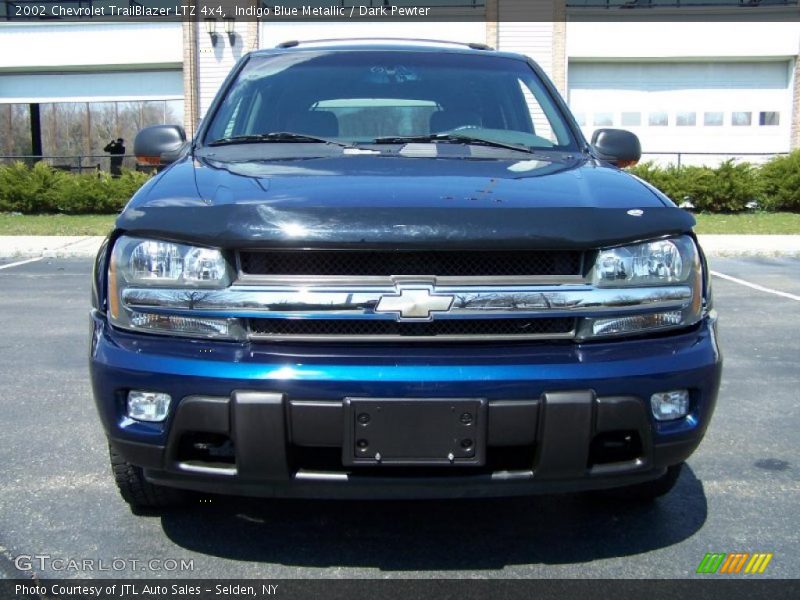 Indigo Blue Metallic / Dark Pewter 2002 Chevrolet TrailBlazer LTZ 4x4