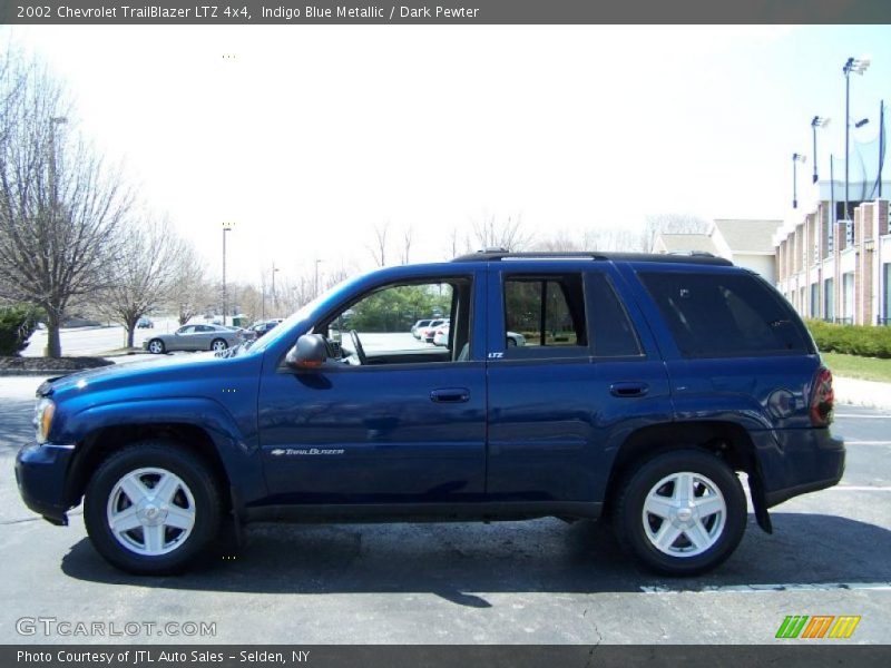 Indigo Blue Metallic / Dark Pewter 2002 Chevrolet TrailBlazer LTZ 4x4