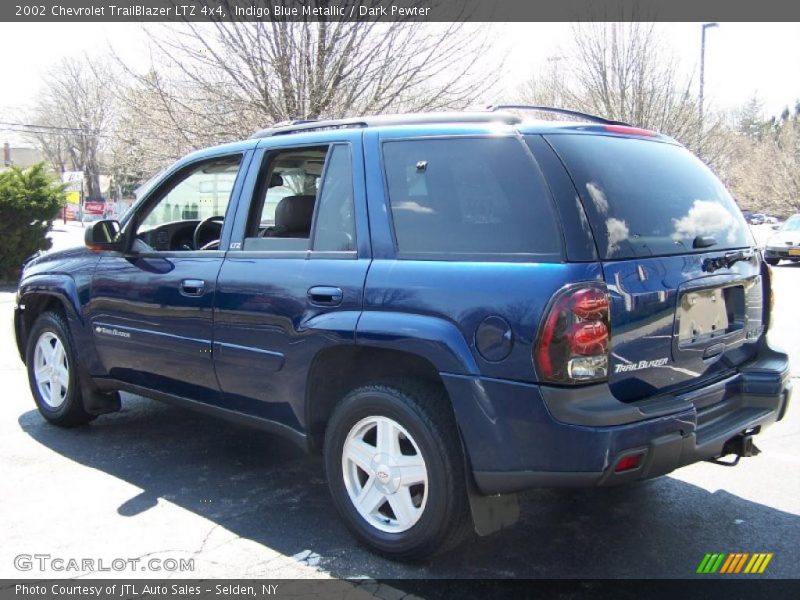 Indigo Blue Metallic / Dark Pewter 2002 Chevrolet TrailBlazer LTZ 4x4
