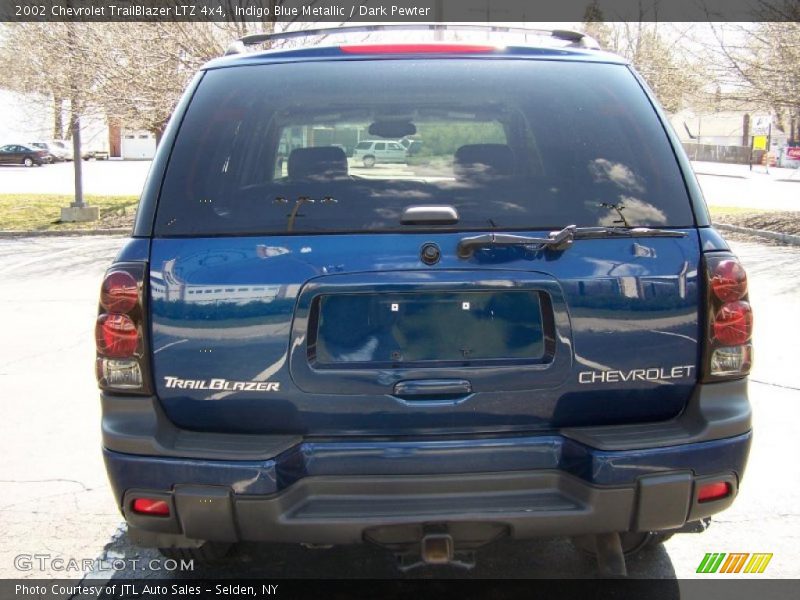 Indigo Blue Metallic / Dark Pewter 2002 Chevrolet TrailBlazer LTZ 4x4
