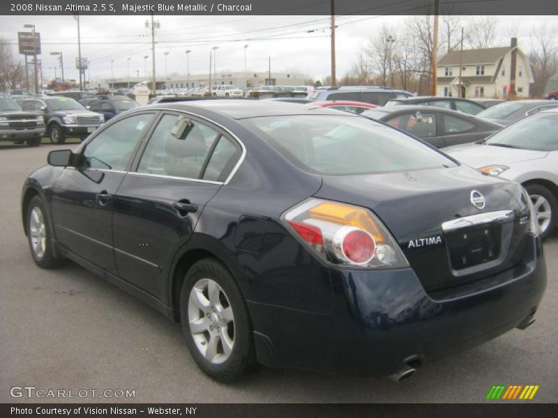 Majestic Blue Metallic / Charcoal 2008 Nissan Altima 2.5 S