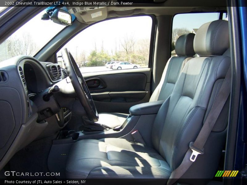 Indigo Blue Metallic / Dark Pewter 2002 Chevrolet TrailBlazer LTZ 4x4