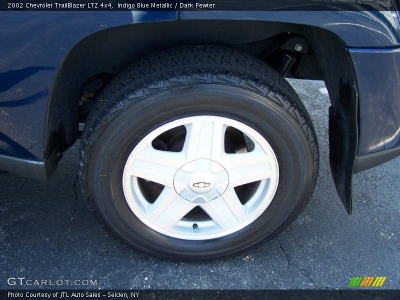 Indigo Blue Metallic / Dark Pewter 2002 Chevrolet TrailBlazer LTZ 4x4