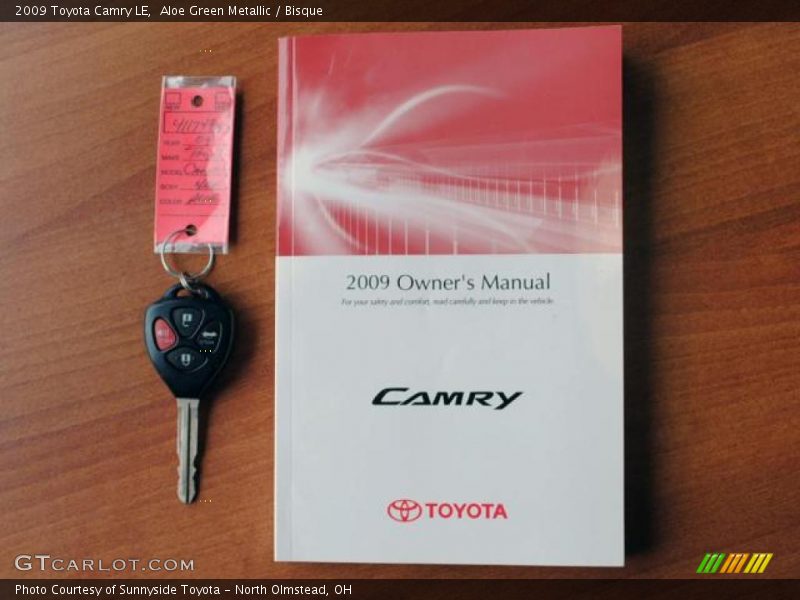 Aloe Green Metallic / Bisque 2009 Toyota Camry LE