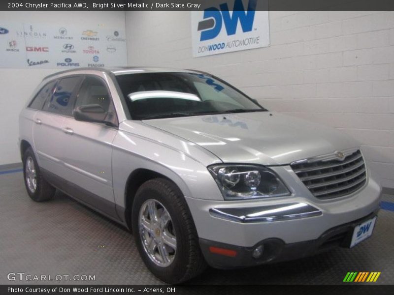 Bright Silver Metallic / Dark Slate Gray 2004 Chrysler Pacifica AWD