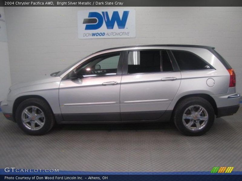 Bright Silver Metallic / Dark Slate Gray 2004 Chrysler Pacifica AWD