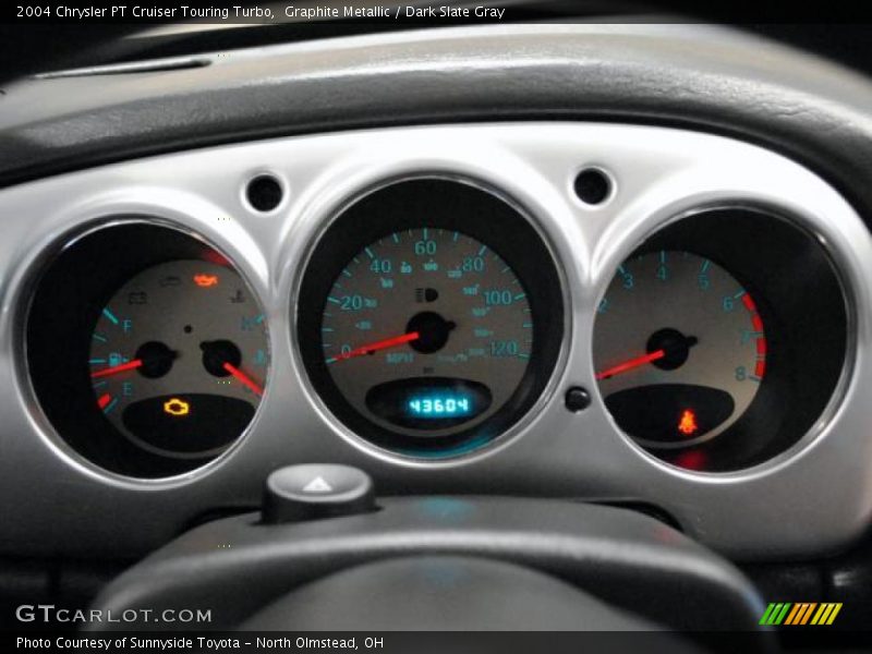 Graphite Metallic / Dark Slate Gray 2004 Chrysler PT Cruiser Touring Turbo